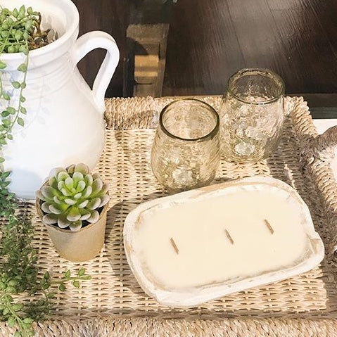 Mini Dough Bowl Candles-Farmhouse Collection