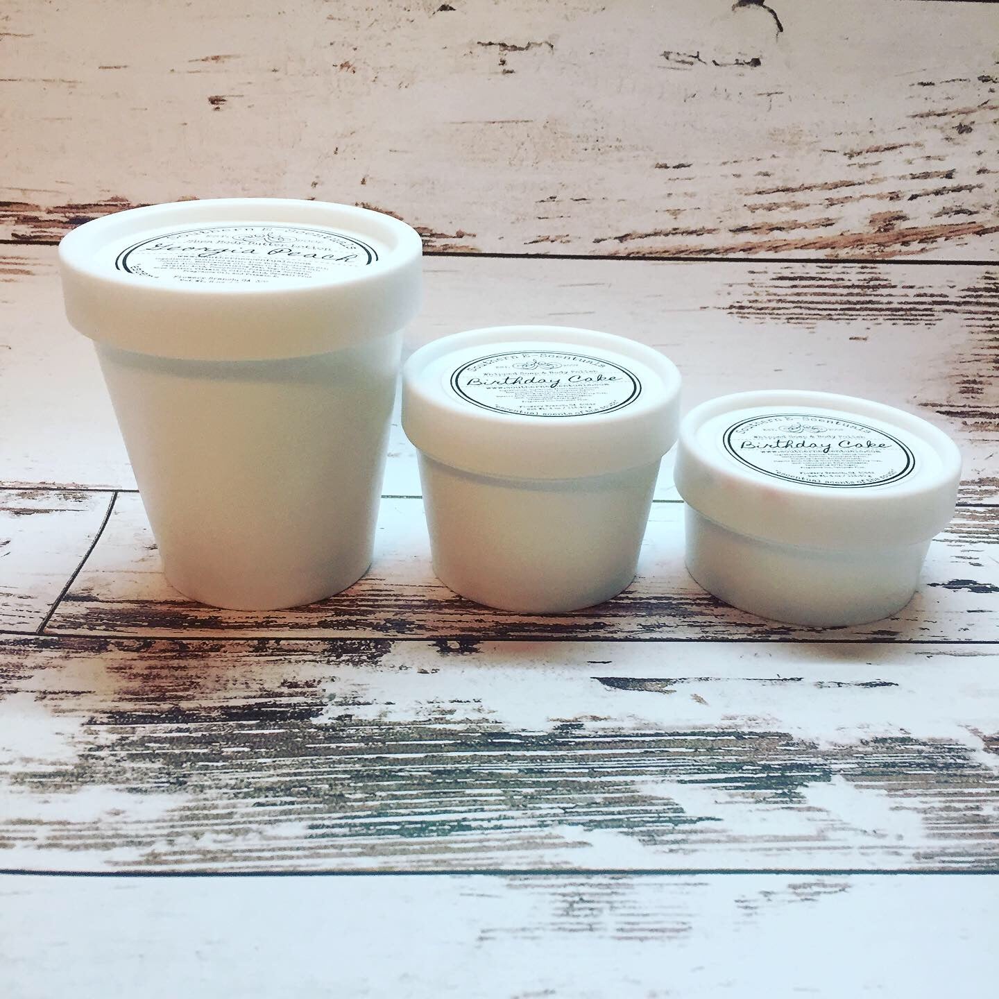 Foaming Sugar Scrubs