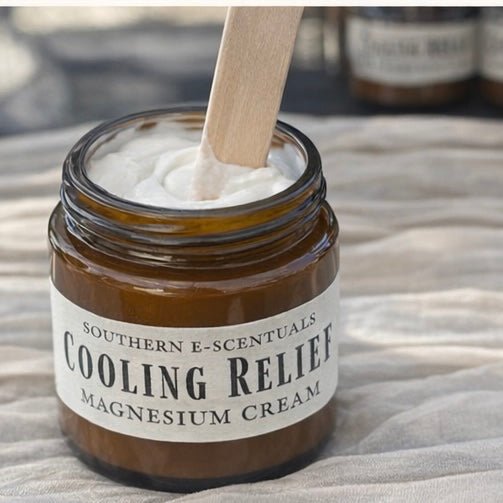 Magnesium Body Cream | Cooling Relief + Muscle Restore | 10% Magnesium | Tallow & Shea Butter - Southern E - Scentuals - Retail