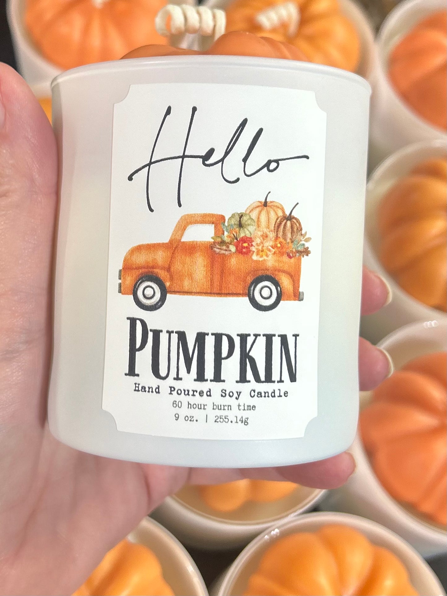 Pumpkin Decorative Soy Candle