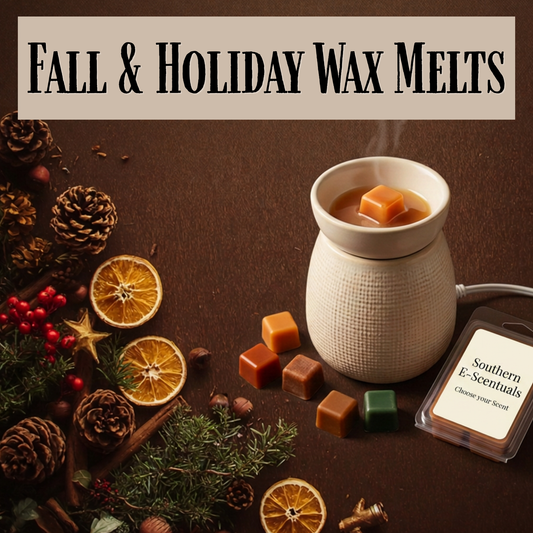 Fall & Holiday Wax Melt Collection | Cozy Seasonal Soy Wax Melts