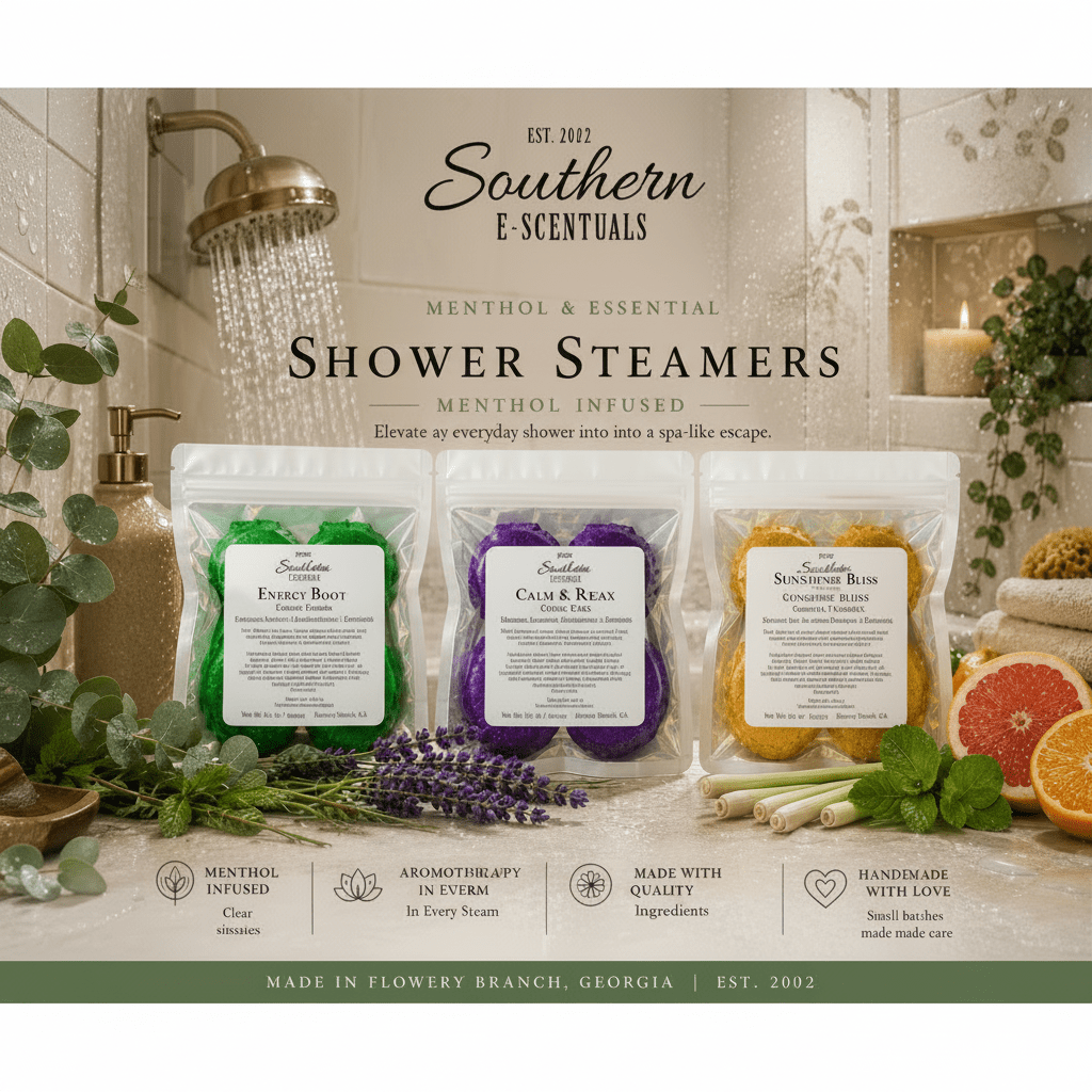 Aromatherapy Shower Steamers - Southern E-Scentuals