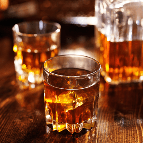 Butterscotch Bourbon handmade soy candle in multiple jar styles
