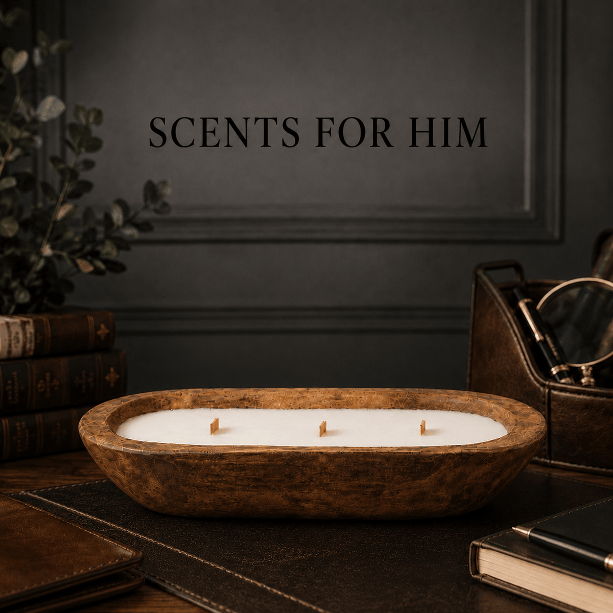 Dough Bowl Candles for Him | 17 oz - Southern E-Scentuals