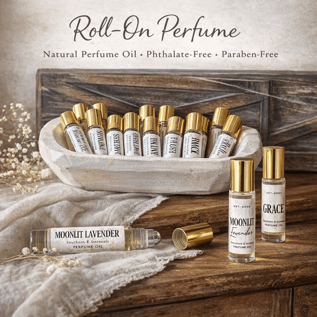 Elly May Perfume Collection | Roll - On Oils, Travel Spray & 1.7 oz Perfume - Southern E - Scentuals - Retail