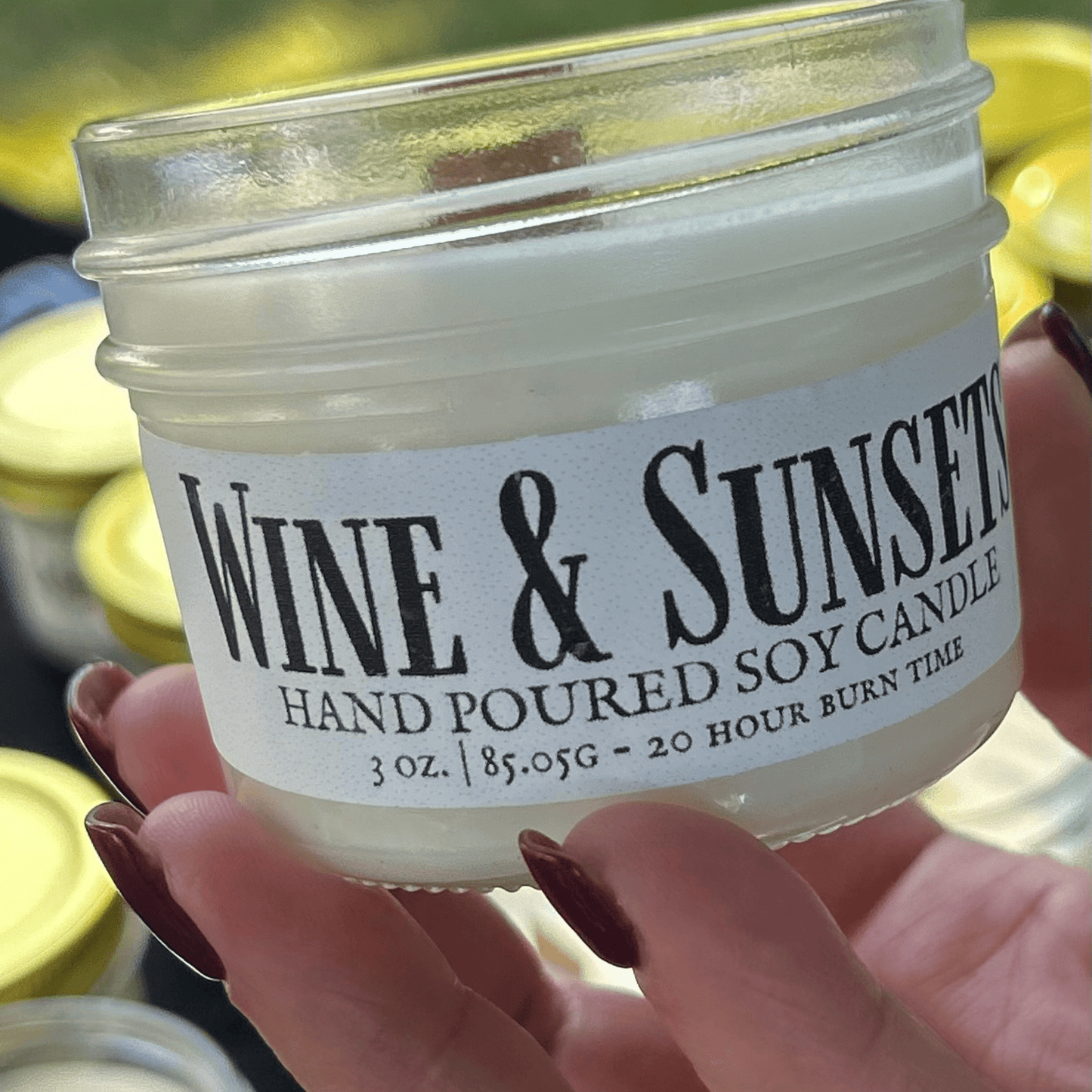 Elly May Soy Candle | Soft Floral & Feminine Scents | Handmade Wooden Wick Soy Candle - Southern E - Scentuals - Retail