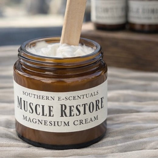 Magnesium Body Cream | Cooling Relief + Muscle Restore | 10% Magnesium | Tallow & Shea Butter - Southern E - Scentuals - Retail
