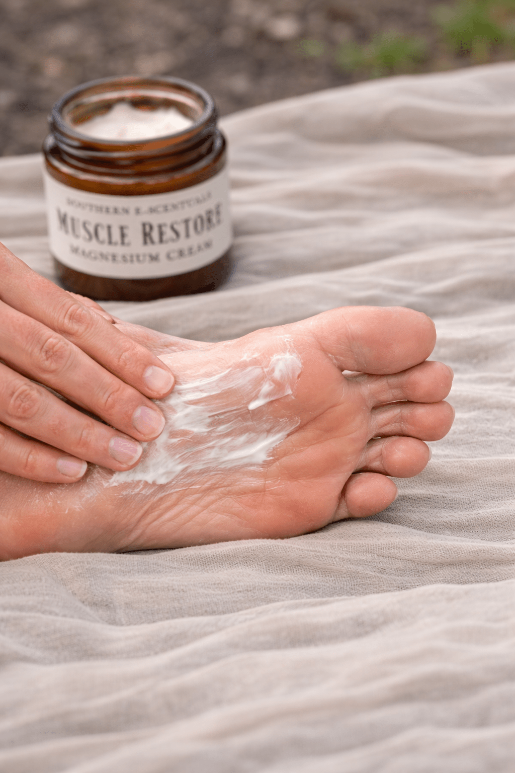Magnesium Body Cream | Cooling Relief + Muscle Restore | 10% Magnesium | Tallow & Shea Butter - Southern E - Scentuals - Retail