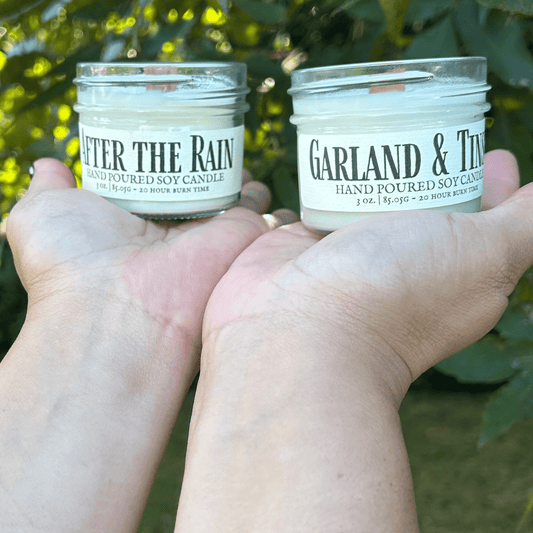 Mini Mason Jar Spring & Summer Collection Candles - Southern E - Scentuals - Retail