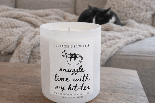 Pet Lover Soy Candle | Cat or Dog Gift | Cotton or Wooden Wick - Southern E-Scentuals