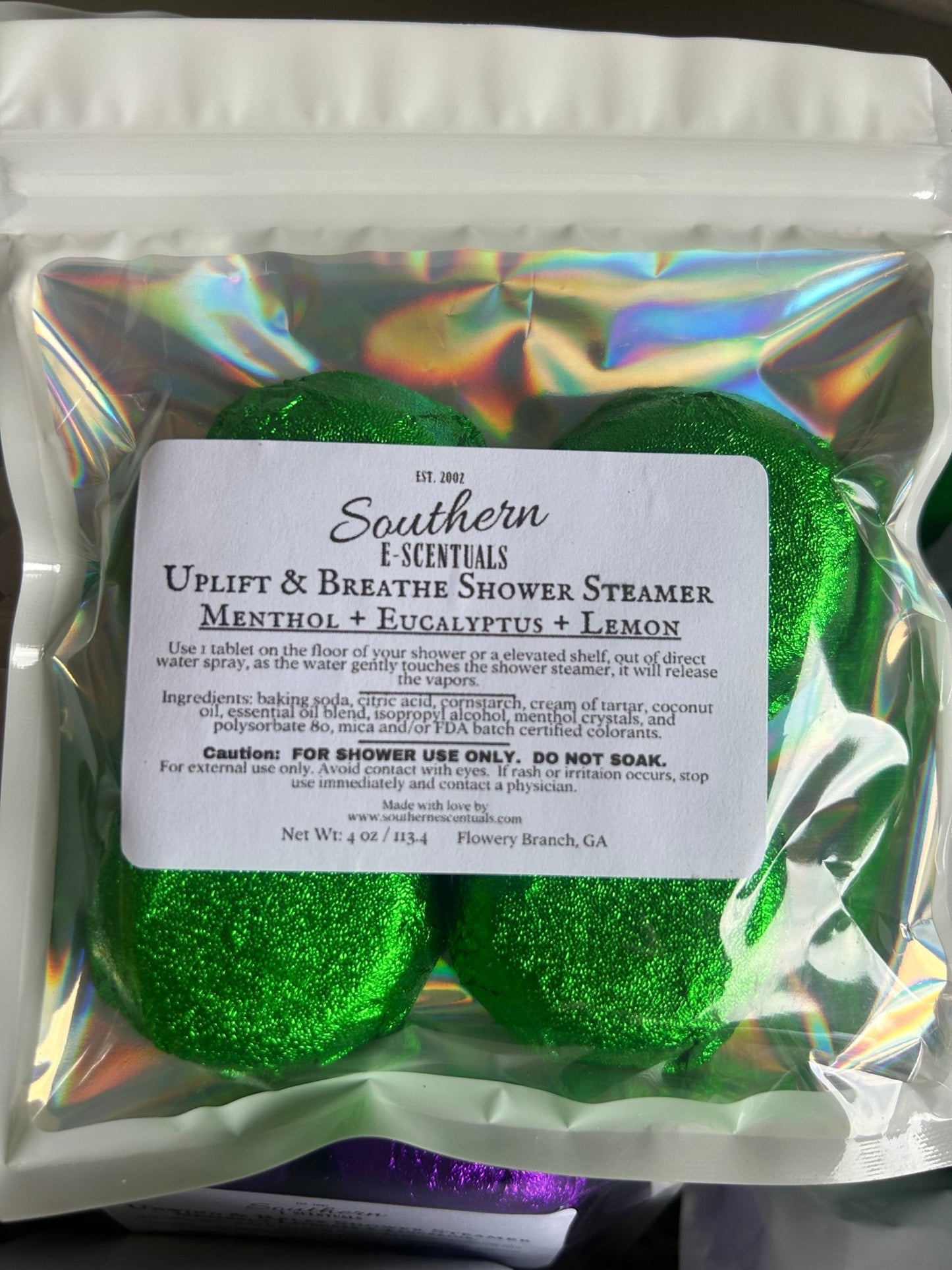 Shower Steamers - Southern E - Scentuals - Retail